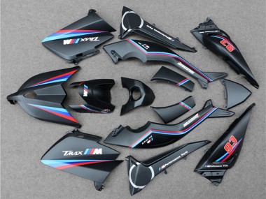 Achat Carénages Moto Yamaha TMAX530 2012-2014 - Noir Mat Rouge Bleu 93