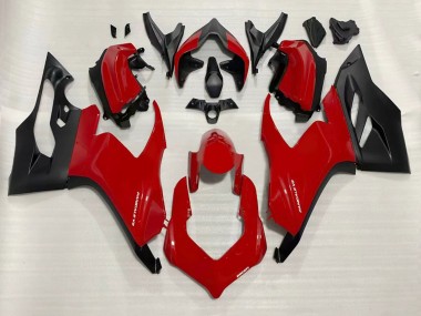 Achat Carénages Moto Ducati Panigale V2 2020-2024 - Rouge Noir Mat