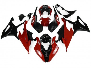 Achat Kits Carénage Moto BMW S1000RR 2019-2022 - Noir Rouge