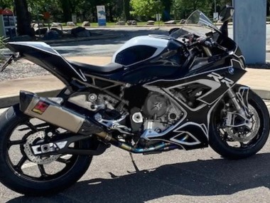 Achat Carénages Moto BMW S1000RR 2019-2022 - Noir Blanc