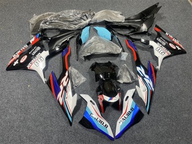 Achat Carénages Moto BMW S1000RR 2019-2022 - Bleu Blanc Rouge 98