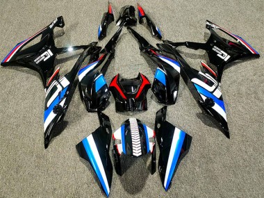 Achat Carénages Moto BMW S1000RR 2019-2022 - Noir Bleu Blanc
