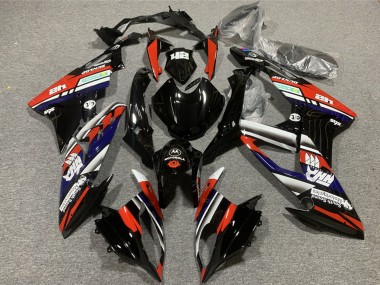 Achat Carénages Moto BMW S1000RR 2017-2018 - Rouge Bleu Noir Brillant