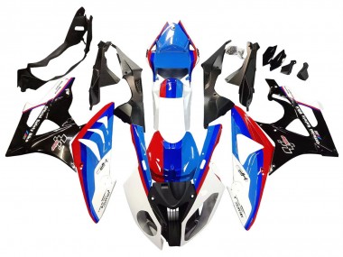 Achat Complet Carénages Moto BMW S1000RR 2009-2014 - Blanc Rouge Bleu Noir Brillant