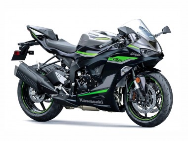 Achat Carénages Moto Kawasaki ZX6R 2023-2025 - Noir Gris Vert Ninja