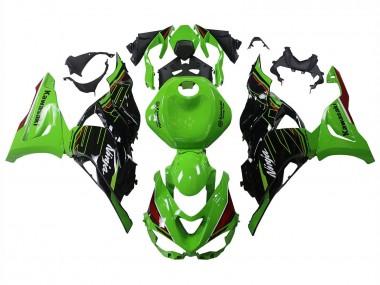 Achat Carénages Moto Kawasaki ZX6R 2023-2025 - Vert Noir