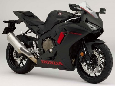 Achat Carénages Moto Honda CBR1000RR 2017-2023 - Noir Mat Rouge Logo