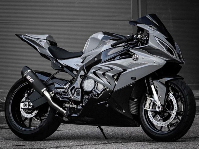 Carénages Moto BMW S1000RR 2015-2016 - Gris Fibre de Carbone