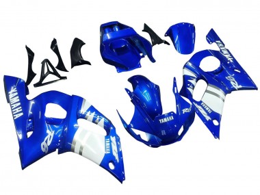 Achat Carénages Moto Yamaha YZF 600 R6 1998-2002 - Bleu Blanc