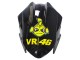 Carénages Moto Kawasaki EX300 2013-2024 - Noir Brillant Jaune Rouge Vert Bleu Blanc
