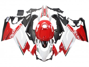 Achat Carénages Moto Aprilia RS125 2006-2011 - Blanc Rouge Noir