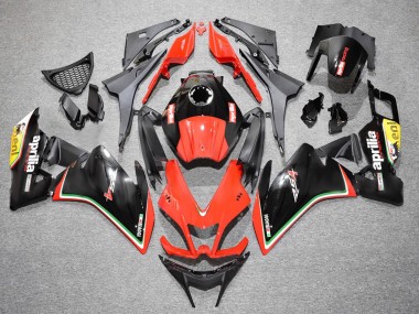 Achat Carénages Moto Aprilia RS4 50 125 2012-2018 - Rouge Jaune Noir Brillant