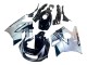 Carénages Moto Honda CBR600 F2 1991-1994 - Argent Noir Brillant