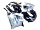 Carénages Moto Honda CBR600 F2 1991-1994 - Argent Noir Brillant
