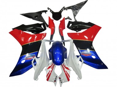 Achat Carénages Moto Honda CBR600F 2011-2013 - Blanc Rouge Bleu Noir Brillant