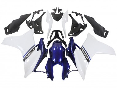 Achat Carénages Moto Honda CBR600F 2011-2013 - Blanc Bleu