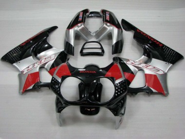 Achat Carénages Moto Honda CBR900RR 893 1992-1993 - Argent Rouge Noir Brillant