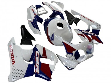Achat Carénages Moto Honda CBR900RR 893 1992-1993 - Blanc Rouge Bleu Foncé