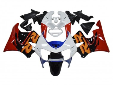 Achat Carénages Moto Honda CBR900RR 919 1998-1999 - Blanc Rouge Bleu Noir Brillant
