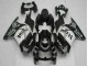Carénages Moto Kawasaki EX250 2008-2012 - Noir Brillant Blanc West