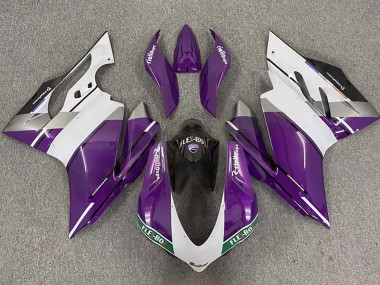 Achat Carénages Moto Ducati 959/1299 2015-2020 - Violet Blanc Noir Brillant Flex-Box