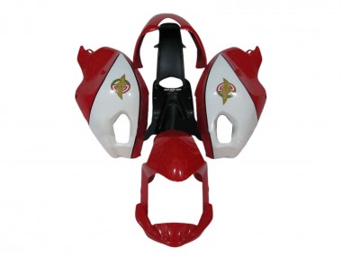 Achat Carénage Moto Ducati Monster 696 796 1100 1100S 2008-2012 - Blanc Rouge