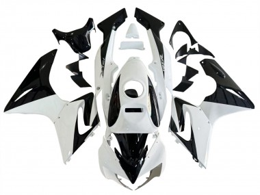 Achat Carénages Moto Honda CBR125R 2002-2006 - Blanc Noir Brillant