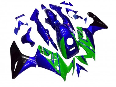 Achat Carénages Moto Honda CBR125R 2002-2006 - Bleu Vert Noir Brillant