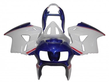 Achat Carénages Moto Honda VFR 800 1998-2001 - Blanc Bleu Rouge