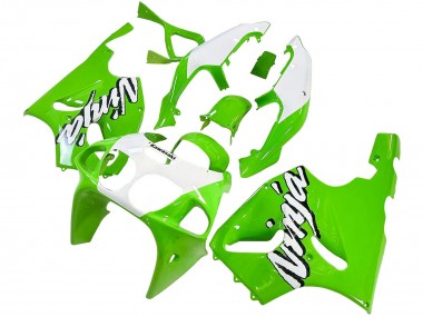 Achat Carénages Moto Kawasaki ZX7R 1996-2003 - Blanc Vert