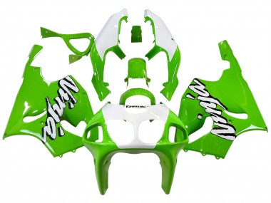 Achat Carénages Moto Kawasaki ZX7R 1996-2003 - Blanc Vert