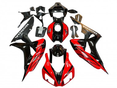 Achat Carénage Moto Honda CBR1000RR 2006-2007 - Bleu Noir Brillant