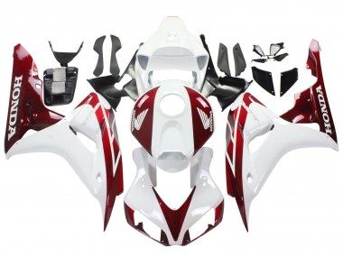 Achat Carénages Moto Honda CBR1000RR 2006-2007 - Blanc Rouge