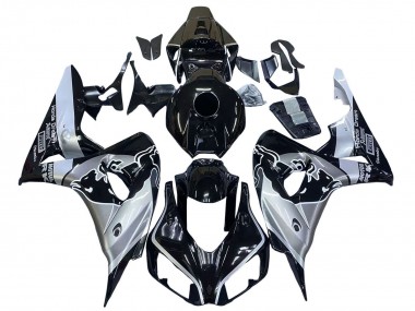 Achat Carénages Moto Honda CBR1000RR 2006-2007 - Argent Noir Brillant Red Bull