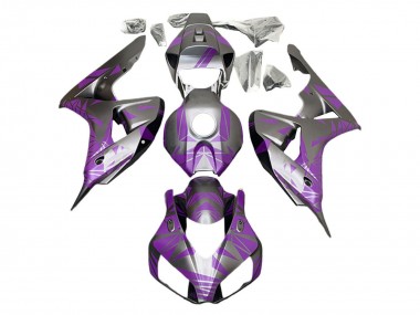 Achat Carénages Moto Honda CBR1000RR 2006-2007 - Argent Violet Clair