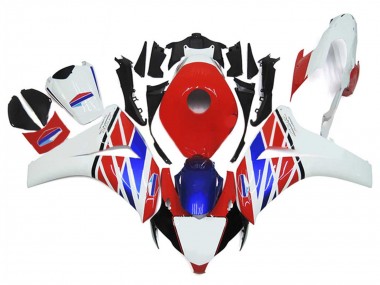 Achat Carénages Moto Honda CBR1000RR 2006-2007 - Blanc Rouge Bleu