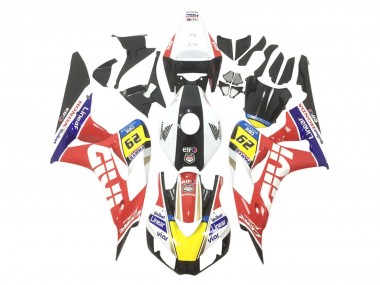 Achat Carénages Moto Honda CBR1000RR 2006-2007 - Blanc Rouge Jaune Bleu Noir Givi Elf UniBat 29