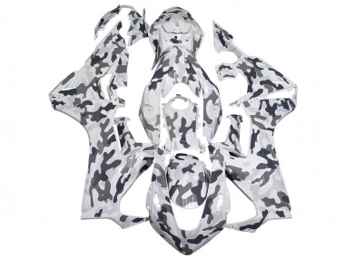 Achat Carénages Moto Honda CBR1000RR 2017-2023 - Blanc Gris Camouflage