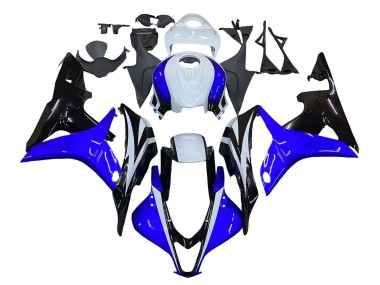 Achat Carénage Moto Honda CBR600RR 2007-2008 - Blanc Bleu Noir Brillant