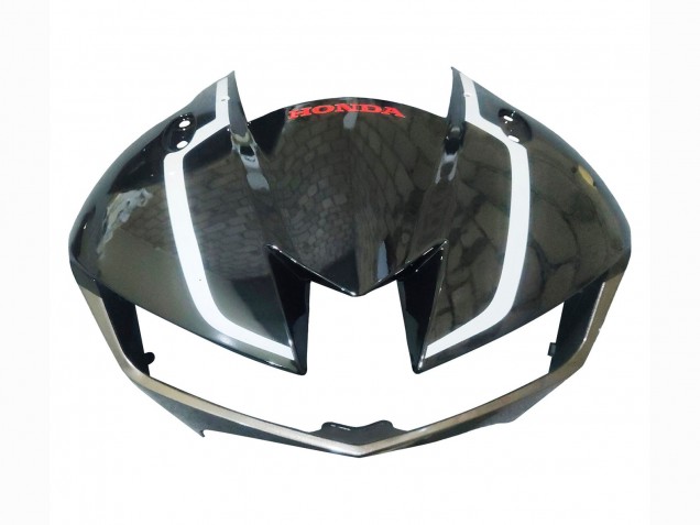 Carénages Moto Honda CBR600RR 2013-2023 - Argent Noir Brillant
