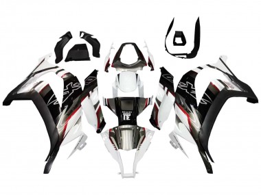 Achat Carénages Moto Kawasaki ZX10R 2011-2015 - Blanc Noir Brillant Noir Mat Rouge