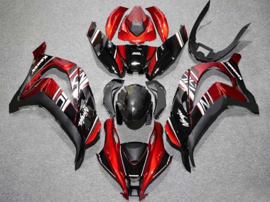Achat Carénage Moto Kawasaki ZX10R 2016-2020 - Rouge Noir Brillant Blanc