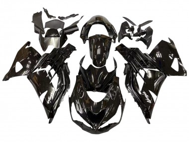 Achat Carénages Moto Kawasaki ZX14R ZZR1400 2012-2024 - Noir Brillant Noir Mat Blanc Ninja