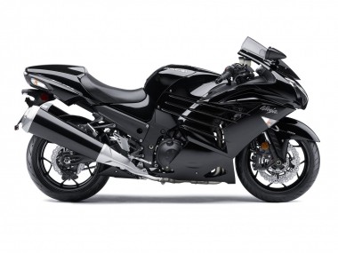 Achat Carénages Moto Kawasaki ZX14R ZZR1400 2012-2024 - Noir Brillant Noir Mat Blanc Ninja