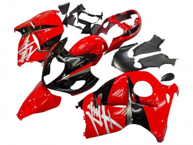 Achat Carénages Moto Suzuki GSXR 1300 Hayabusa 1996-2007 - Rouge Noir Hayabusa
