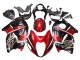Carénages Moto Suzuki GSXR 1300 Hayabusa 1996-2007 - Rouge Noir Brillant Hayabusa