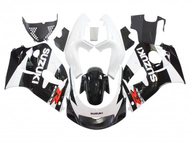 Achat Carénages Moto Suzuki GSXR 600 / GSXR 750 1996-2000 - Noir Blanc