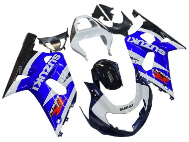Achat Carénages Moto Suzuki GSXR 600 / GSXR 750 2001-2003 - Bleu Blanc Noir Brillant Rouge
