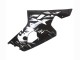 Carénage Moto Suzuki GSXR 600 / GSXR 750 2004-2005 - Blanc Noir