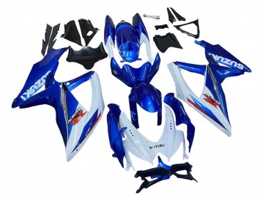 Achat Kits Carénage Moto Suzuki GSXR 600 / GSXR 750 2008-2010 - Bleu Blanc Rouge
